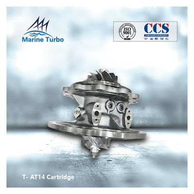 Diesel Engine Radial Flow T-AT14 Turbocharger Cartridge