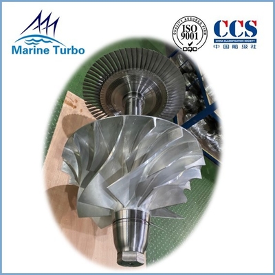 Rotor Shaft Assembly For Axial Flow Turbine  Marine