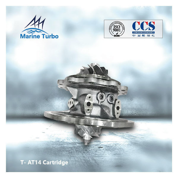 Diesel Engine Radial Flow T-AT14 Turbocharger Cartridge
